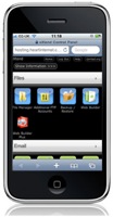iphone control panel access