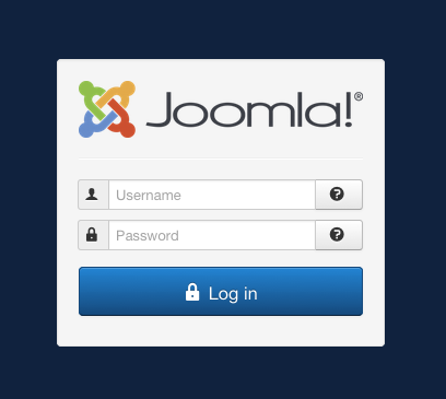 joomla login