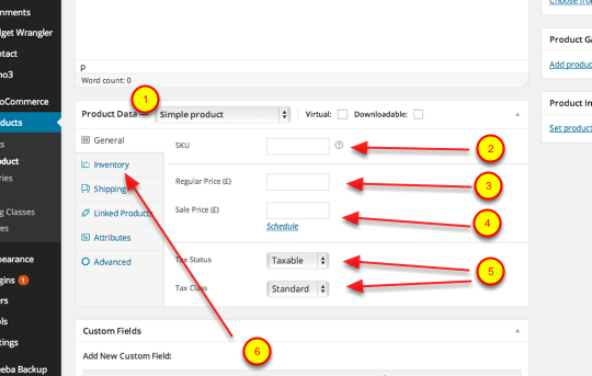 product data simple