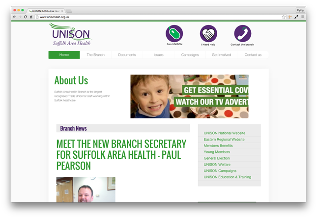 Unison Suffolk Area Health